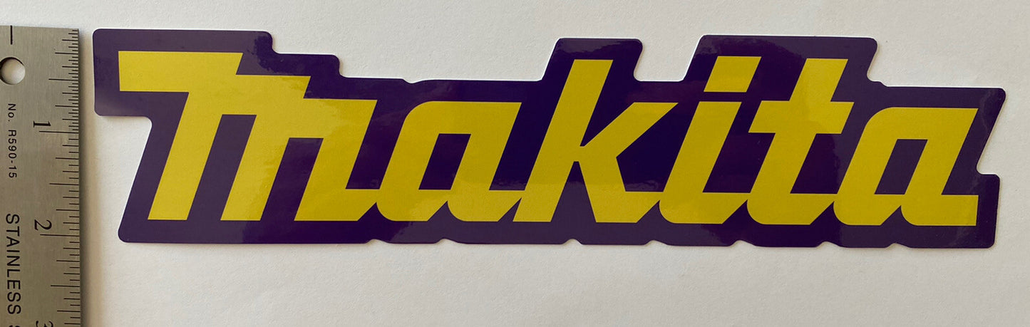 MAKITA STICKER SET Makita Tools Sticker XL Size  9” BOGO Dewalt HART Ryobi Bosch
