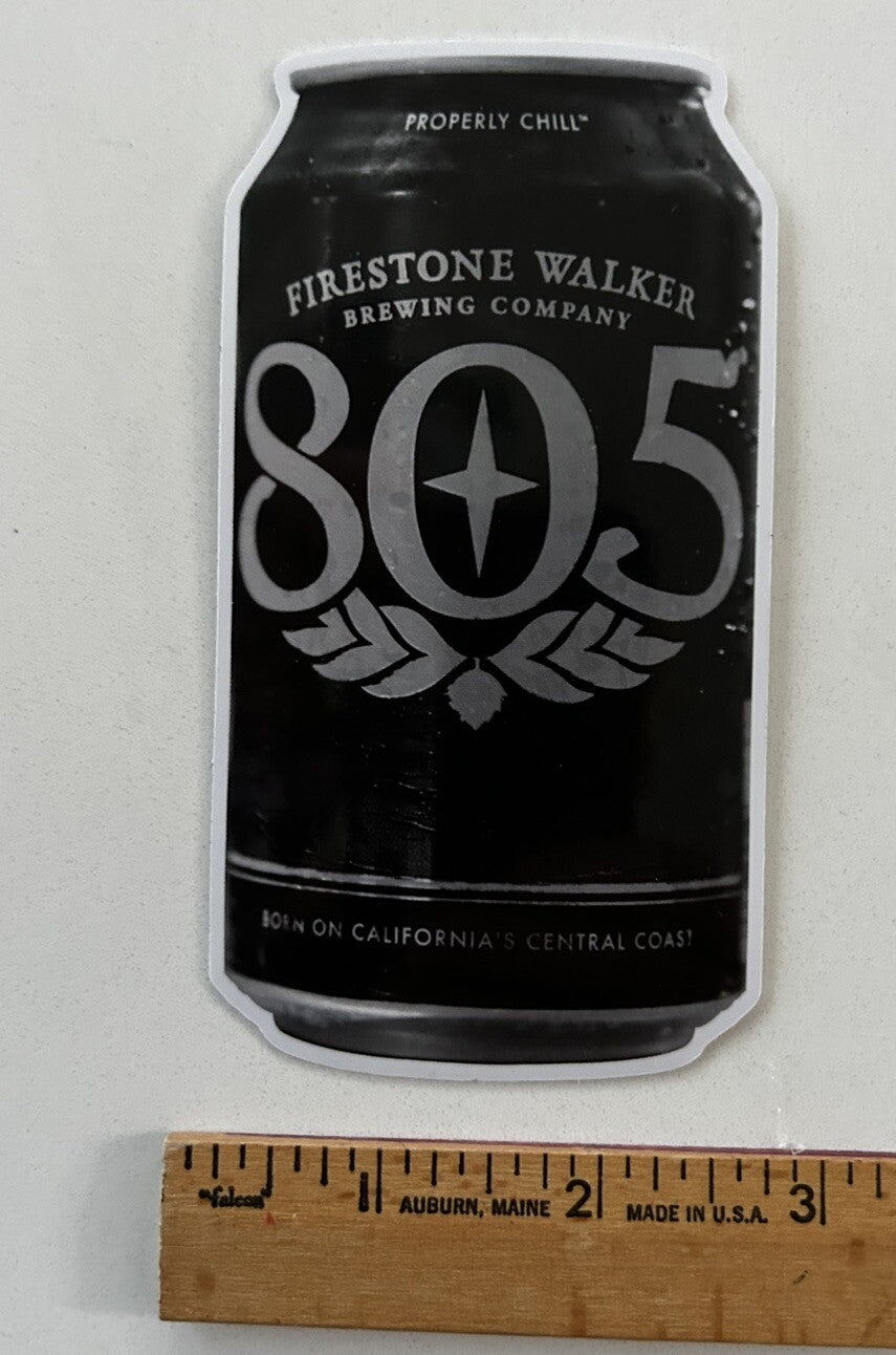 805 Beer Can Stickers VANS Volcom Stone Bones Nascar Motox Hunting Camping Shame