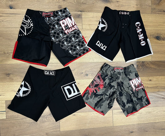 FIGHT SHORTS MMA Shorts SET 4 UFC FIGHT SHORTS Venom RVCA SHORTS Icon