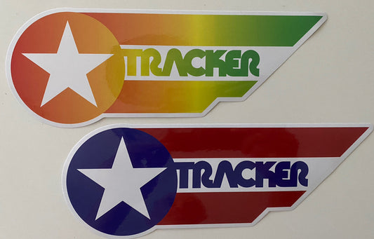 TRACKER TRUCKS STICKERS 8.5”  Skateboard Sticker Set Independent Powell Vintage