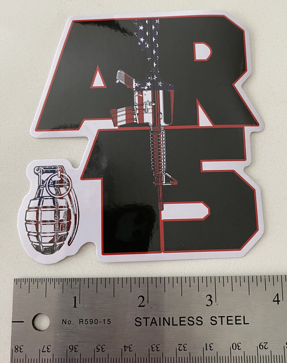 AR15 Stickers Gun Decals Remington Stickers M&P Decal Sig Sauer Ruger Colt Uzi 8