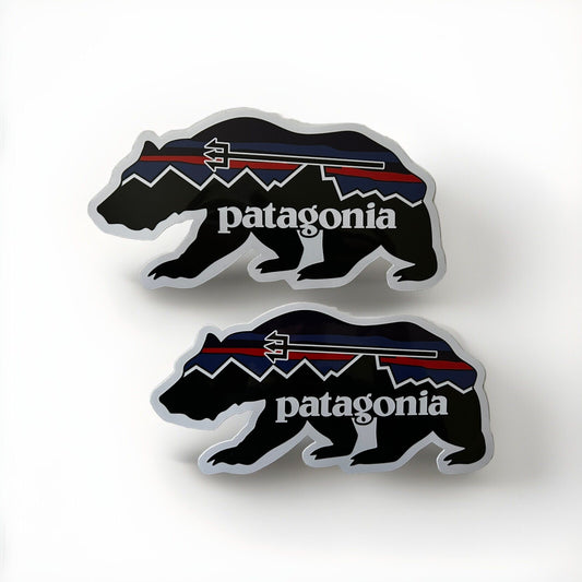 PATAGONIA STICKER XL 7” Bear Decal Park Camping North face Shimano Surf Snow