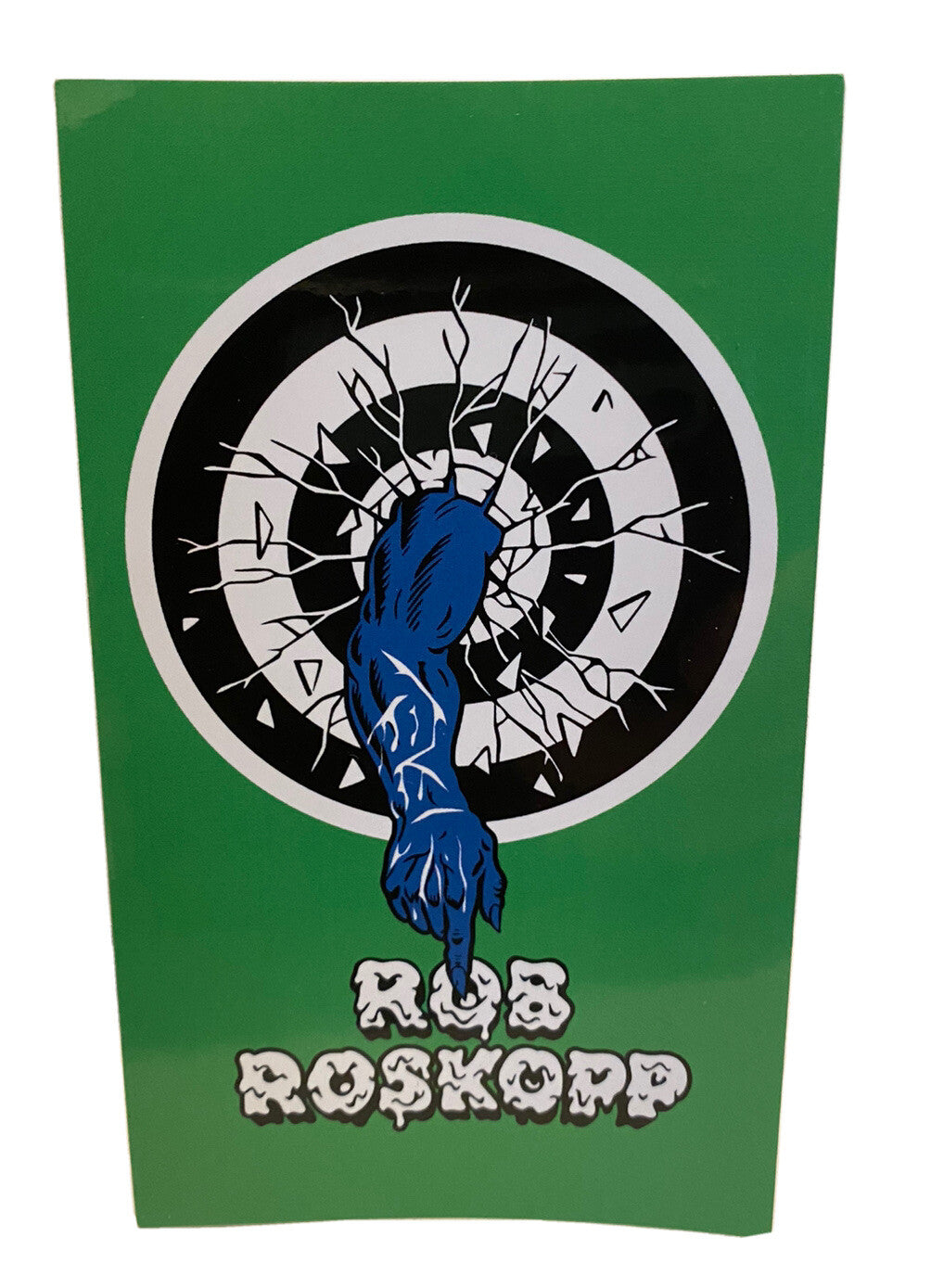 SKATEBOARDING STICKER ROB Roskopp Sticker 1980s Sticker Vintage THRASHER BOGO