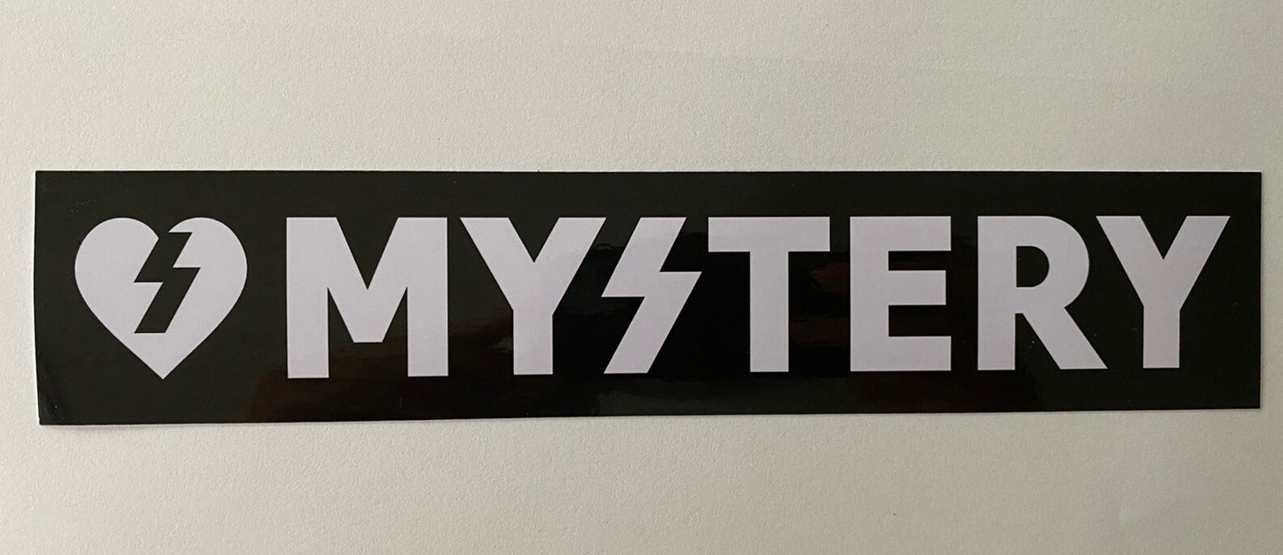 MYSTERY Skateboards Stickers Vintage Skateboard Powell Bones Santa Cruz Alien Wk