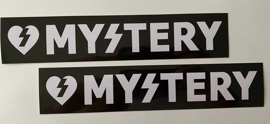 MYSTERY Skateboards Sticker Set Mystery  REDBULLVintage Skateboard Powell Bones
