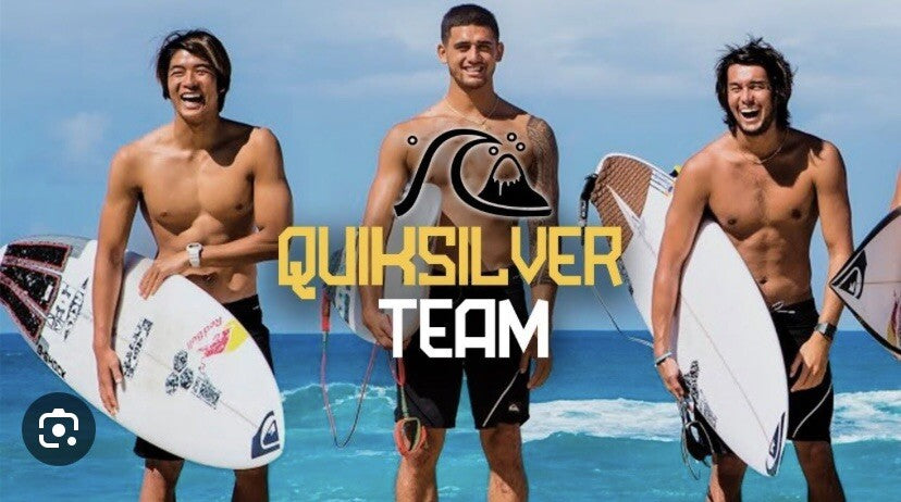 Quiksilver Team Sticker Set 8” RIP Curl Quik Team Lost Surfing Stickers Slater