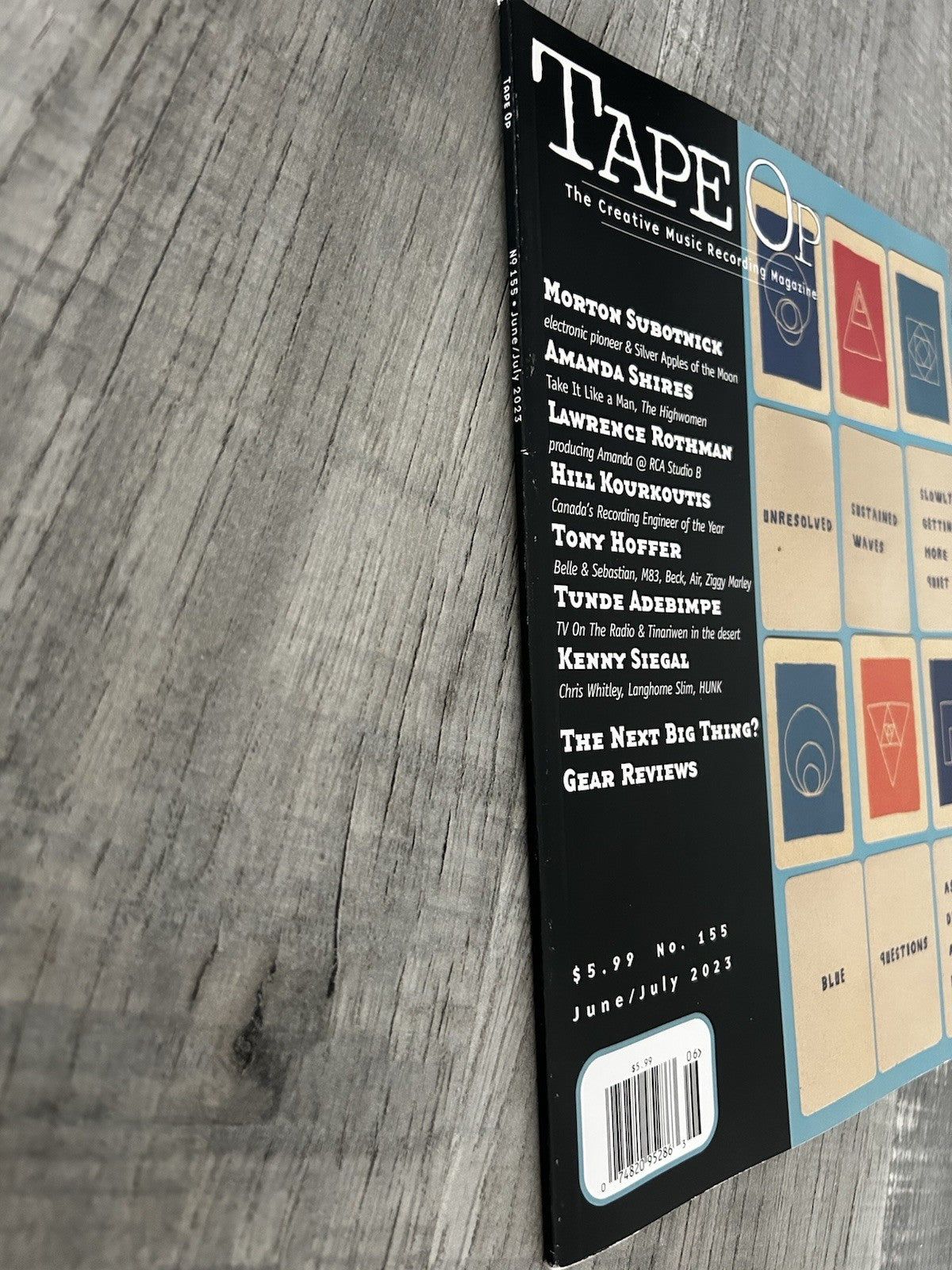 Tape Op Magazine Issue 155