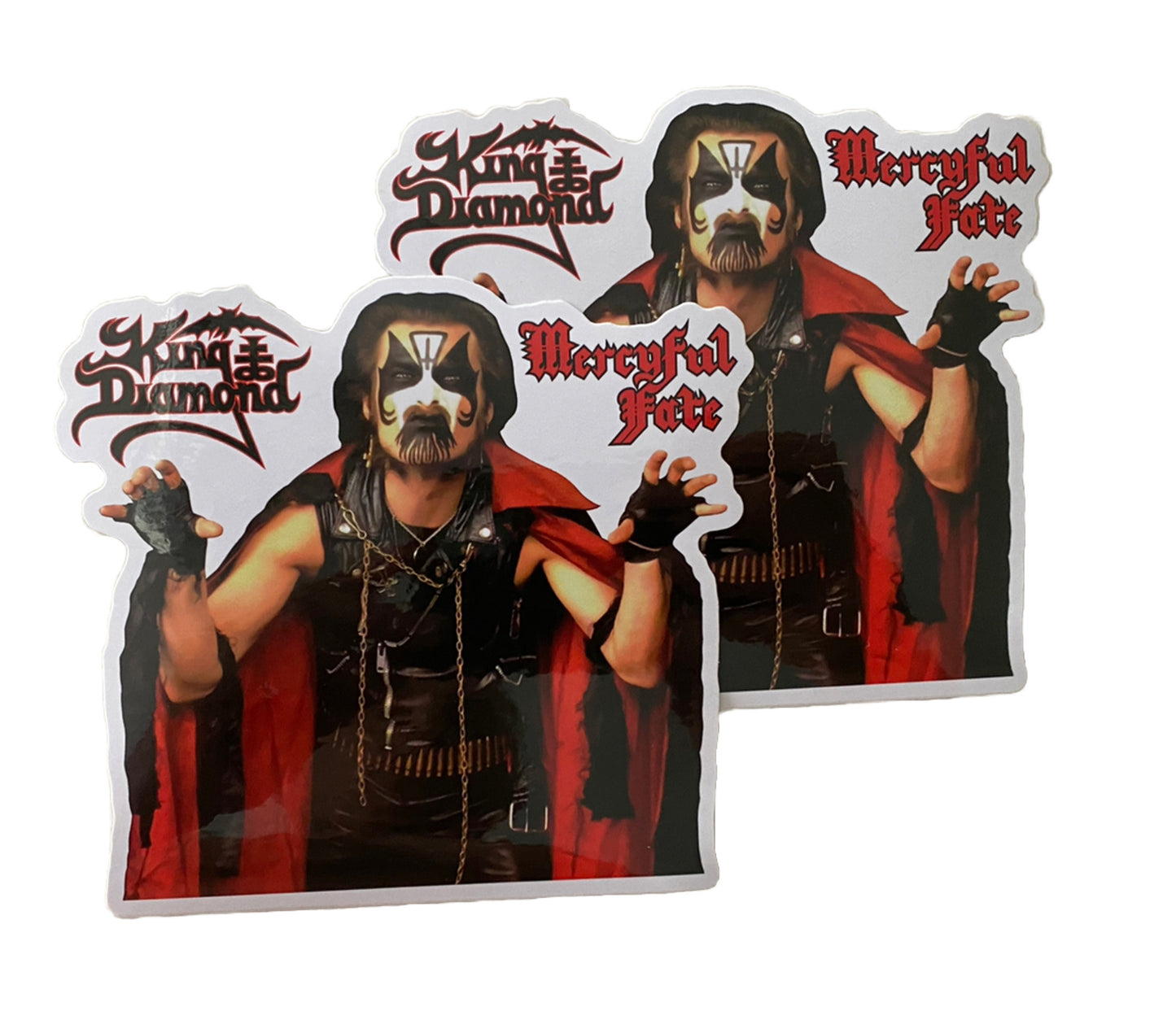 KING DIAMOND STICKER MERCYFUL FATE STICKER Waken HellFest Metallica DIO Priest 6