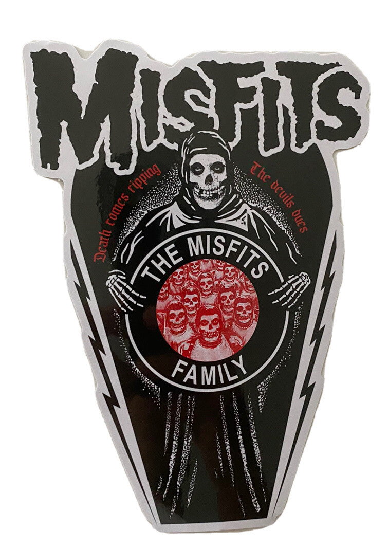 MISFITS STICKER MISFITS BAND STICKER  Large 7 “ Misfits Sticker Punk Metal 80’s