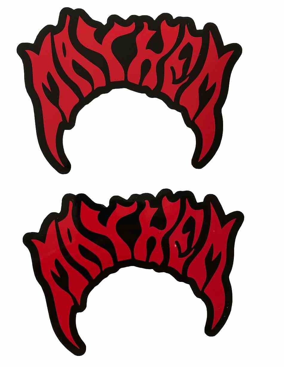 MAYHEM SURFBOARDS STICKER LOST SURFBOARDS Sticker Lot Volcom RVCA