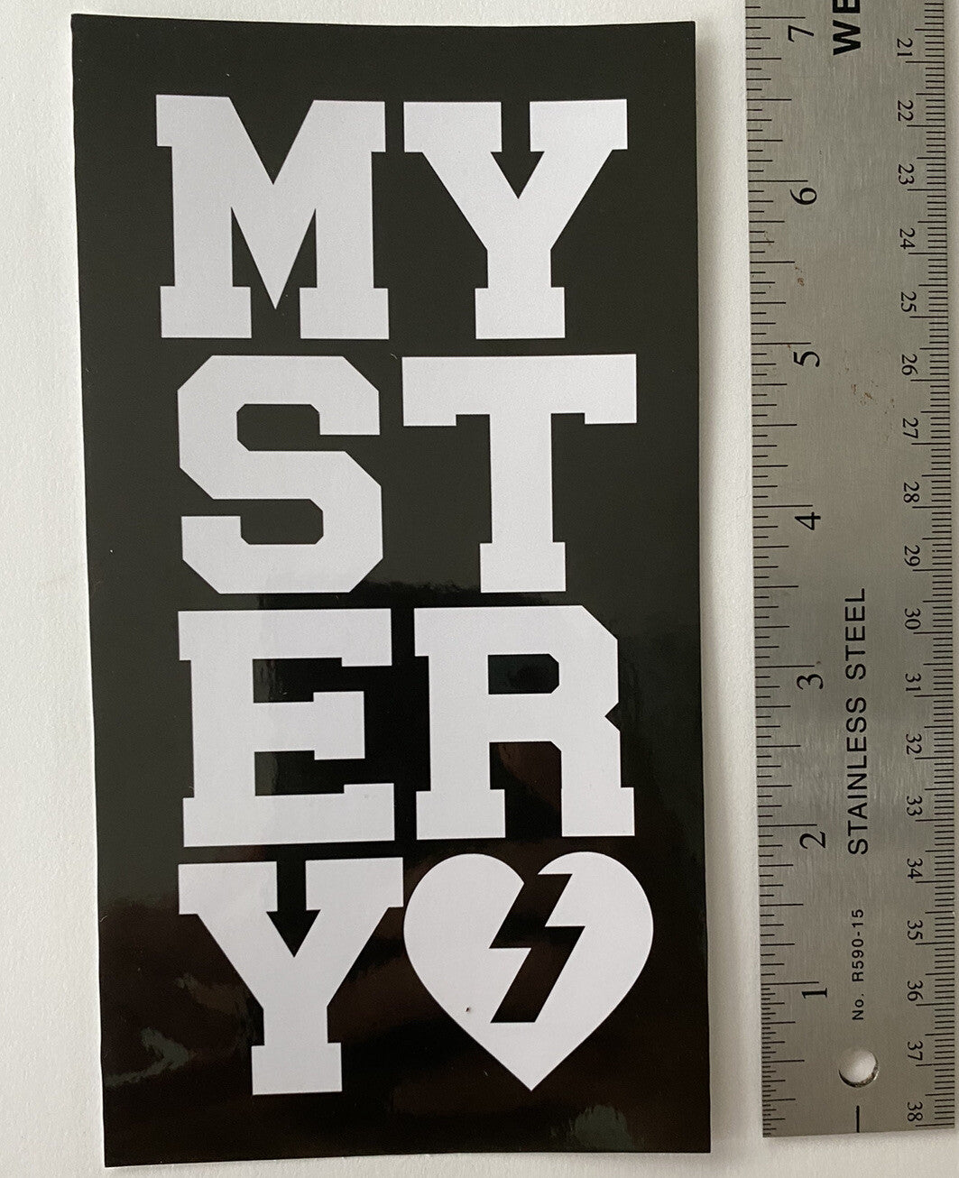MYSTERY Skateboards Sticker Set Mystery Sticker Vintage Skateboard Sticker Real