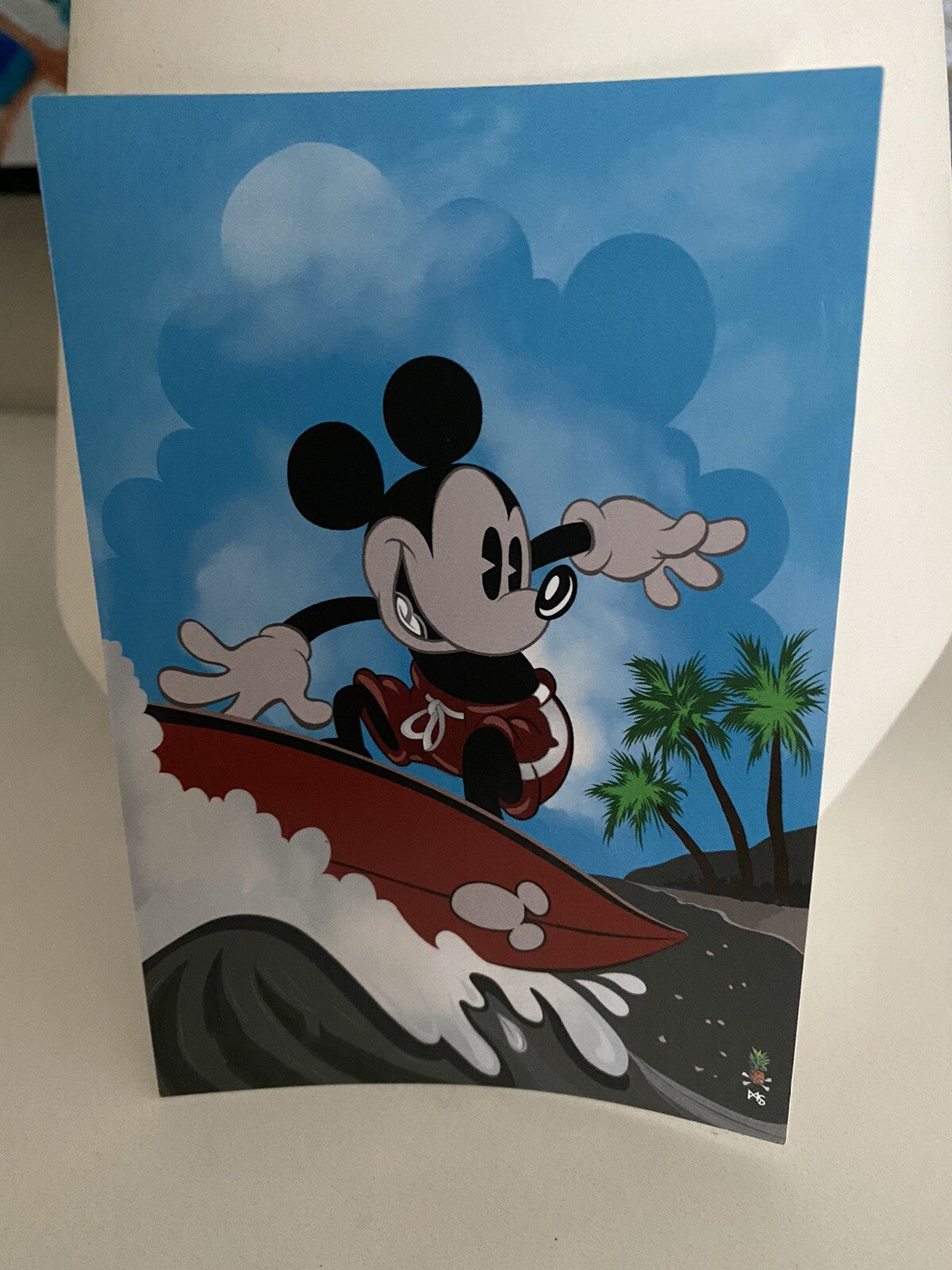 Surfboard STICKER MICKEY MOUSE Surfing STICKER MICKY Rip Curl Quiksilver Warhol