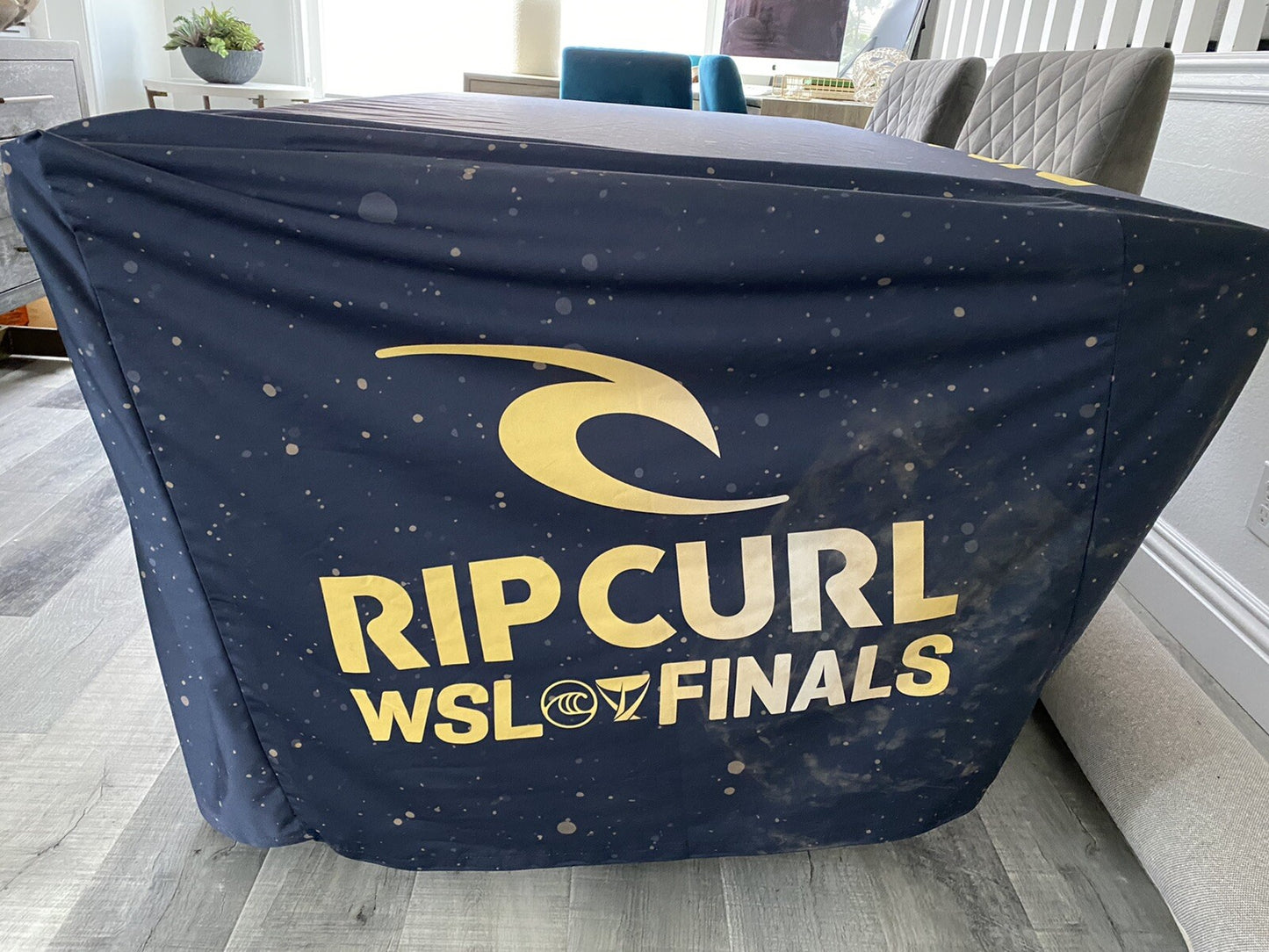 Surf Banner WSL Banner Collectors Surf Table Cover 2023 RIP Curl WSL World Champ