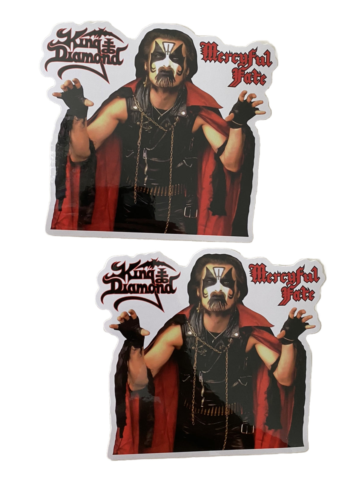 KING DIAMOND STICKER MERCYFUL FATE STICKER Waken HellFest Metallica DIO Priest 6