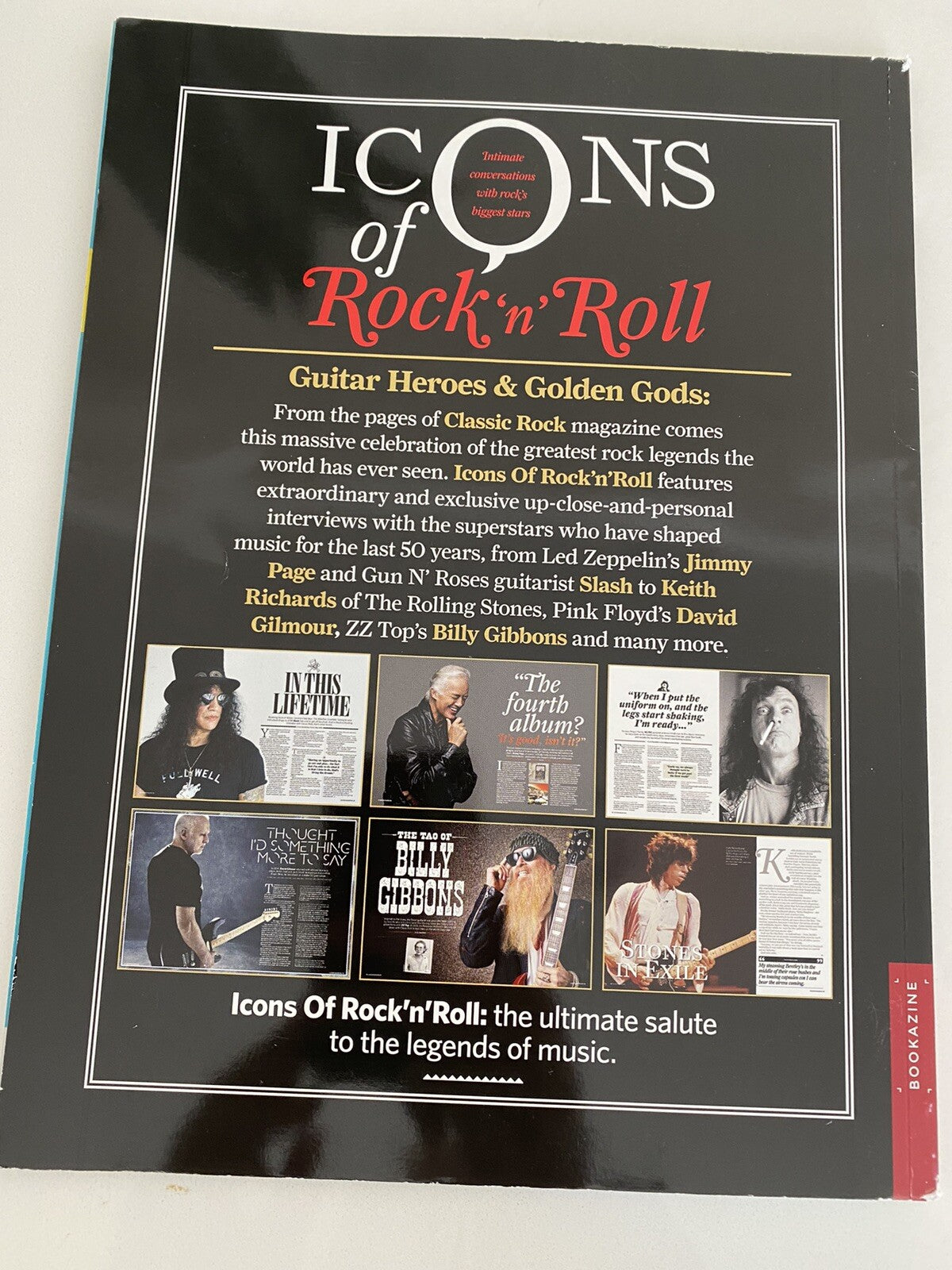 CLASSIC ROCK Special Edition ICONS Of ROCK n ROLL Gilmour IGGY POP Mercury SLASH