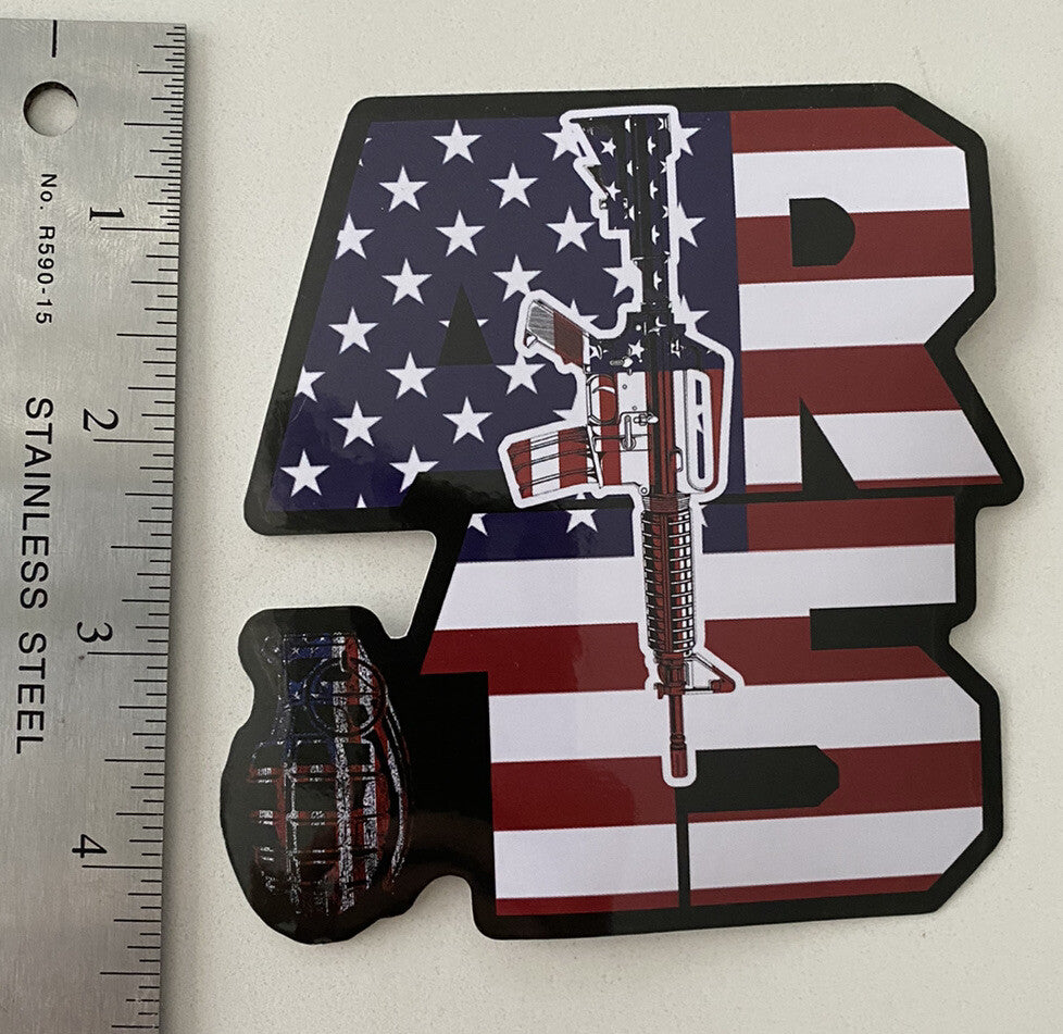 AR15 Stickers Gun Decals Remington Stickers Gun Set Sig Sauer Ruger Colt HK