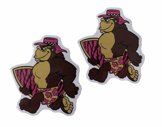 Town Country Surfboards Stickers T&C Hawaii Ape Surfing  Da Boys“ BOGO”