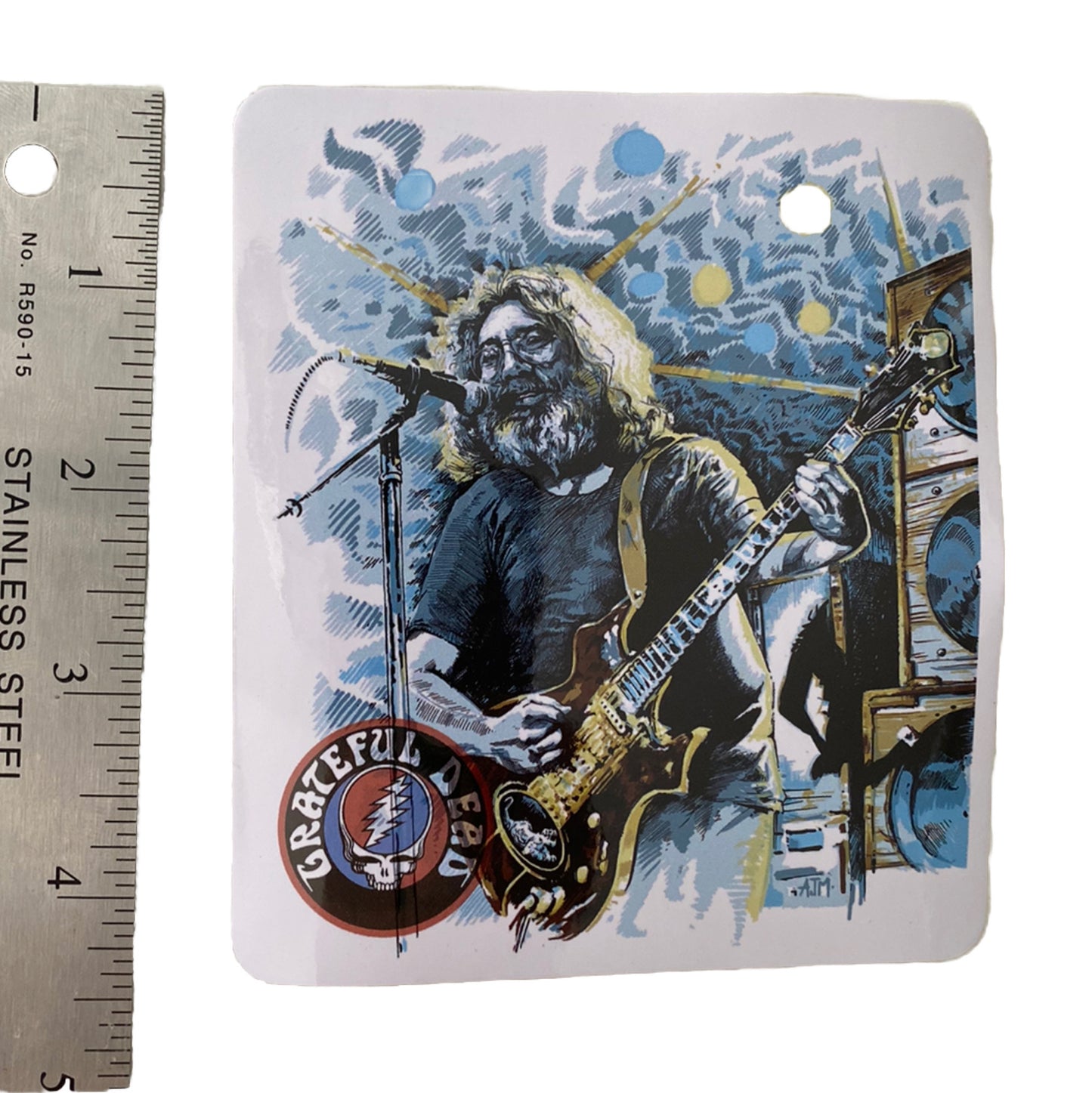 Jerry Garcia STICKER Guitar Dead  & Co BEAR Dead & CO BOLT DEAD & Company DYE