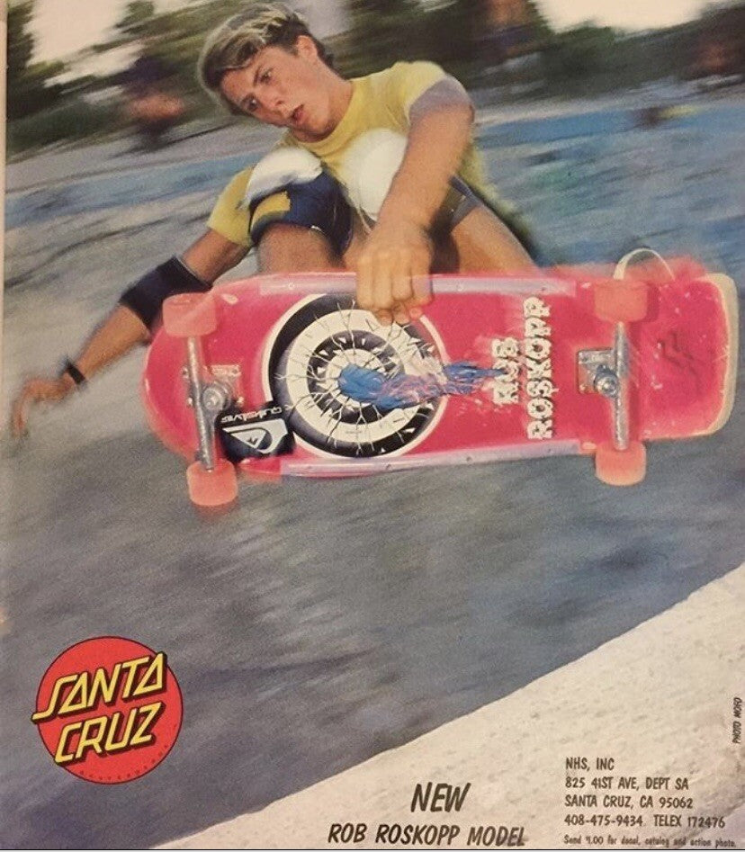 SKATEBOARDING STICKER ROB ROSKOPP Sticker 80’s Vintage Sticker Skateboarding DGK