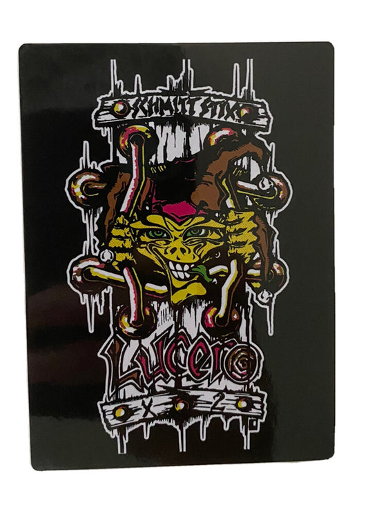 JOHN LUCERO STICKER VINTAGE SKATEBOARD STICKER  SCHMITT STIX VISION BONES