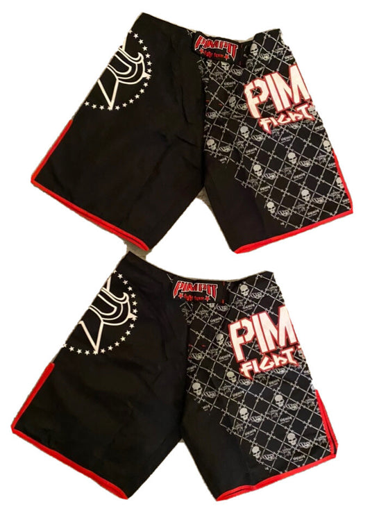 FIGHT SHORTS  BOGO JIUJITSU Grappling Muay Thai MMA Shorts KICKBOXING UFC FIGHT