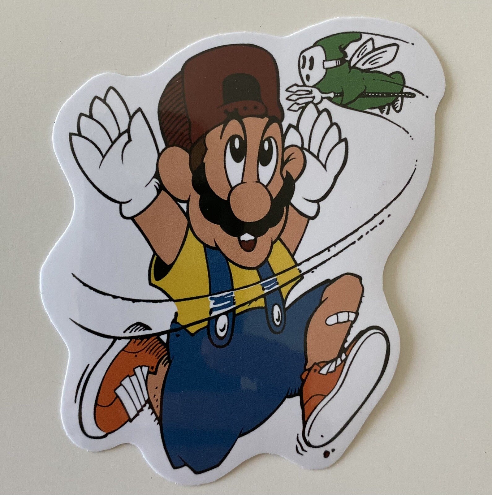 Blind SKATEBOARDS  STICKER Mario VINTAGE SKATEBOARD STICKER  World Industries