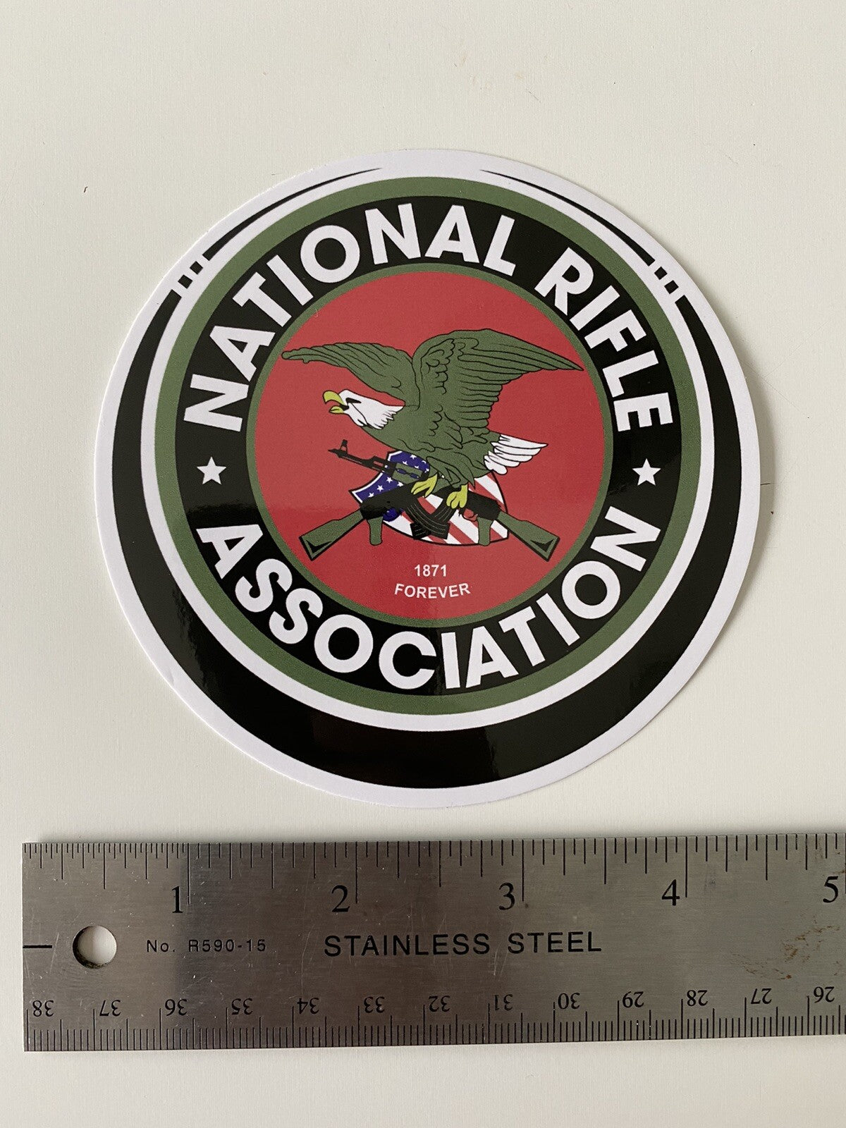 NRA Sticker Set 4” Glock Ruger 2nd Adm Gun Sticker Sig Sauer HK Ruger Remington