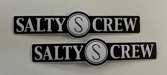 SALTY CREW STICKERS SIMMS PENN HUK Daiwa Shimano Patagonia Aftco Orvis