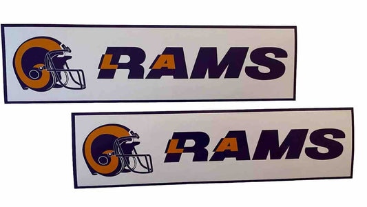 RAMS FOOTBALL STICKER 80’s Rams Sticker LA RAMS FOOTBALL  NFL STICKERS Vintage