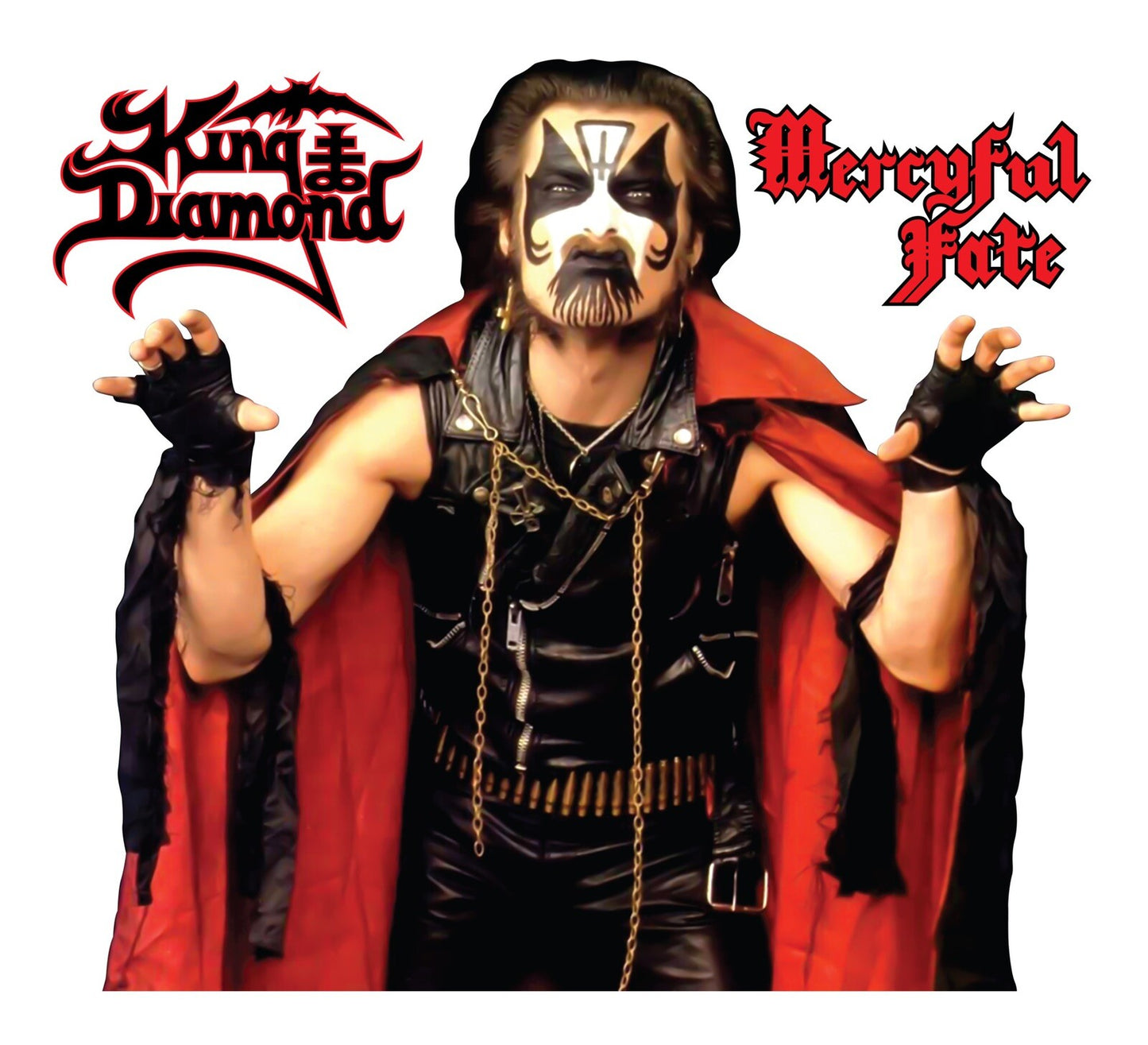 KING DIAMOND STICKER MERCYFUL FATE STICKER Waken HellFest Metallica DIO Priest 6