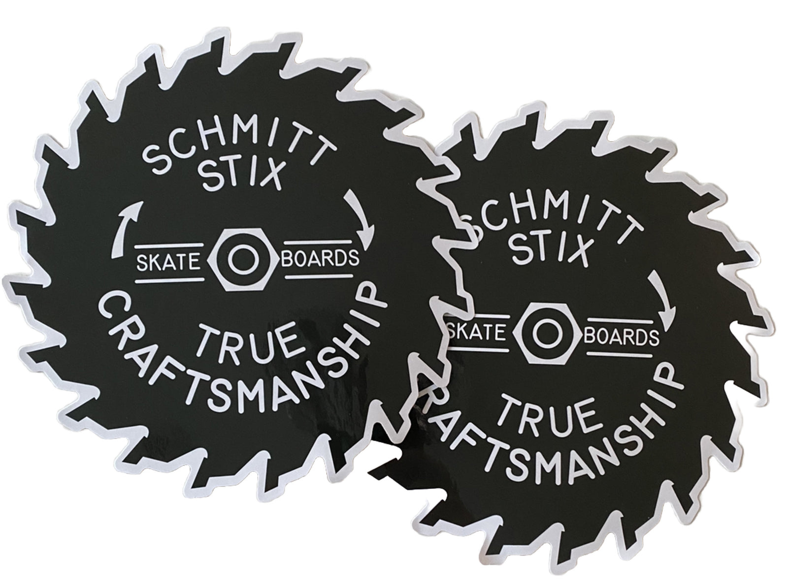 SCHMITT STIX STICKER  XL 8” VINTAGE SKATEBOARD STICKER Indy Trucks Bones Flip