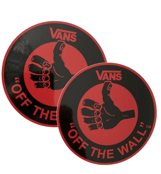 VANS STICKERS 4” VANS STICKER  BOGO! T&C RVCA Volcom Bones Santa Cruz Decals