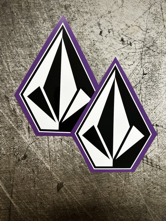 VOLCOM STICKERS 5” Skateboard Sticker Surf Snowboard RVCA Quiksilver VOLCOM STON