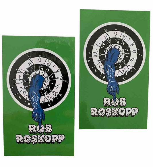 SKATEBOARDING STICKER ROB Roskopp Sticker 1980s Sticker Vintage THRASHER BOGO