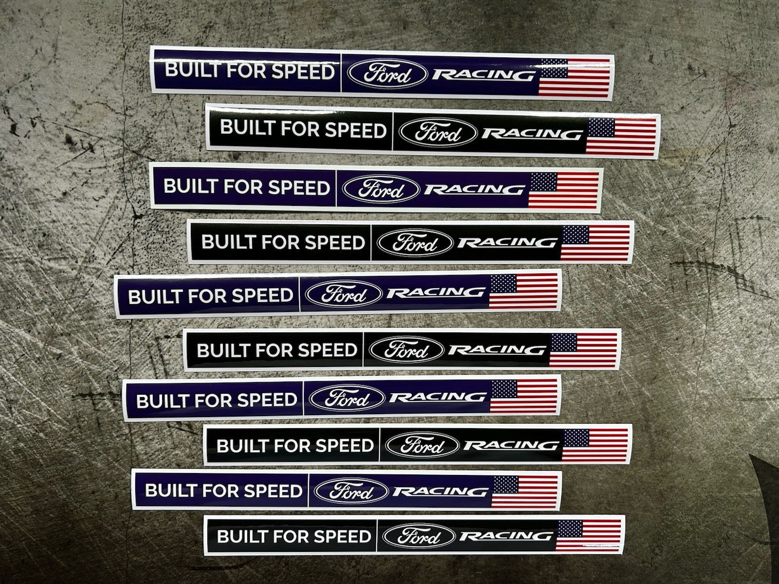 FORD Sticker Set 10 Decals Ford Raptor Lightning NASCAR REDBULL Dodge Auto MX OR