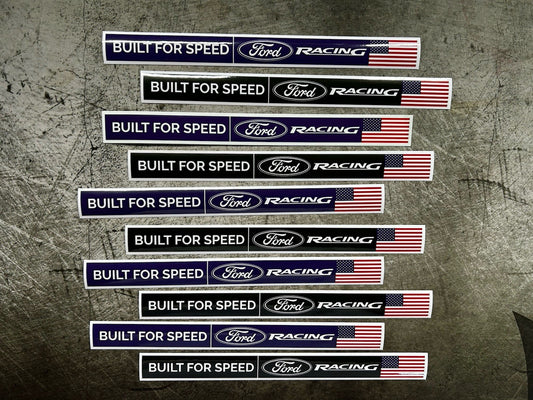 FORD Sticker Set 10 Decals Ford Raptor Lightning NASCAR REDBULL Dodge Auto MX OR