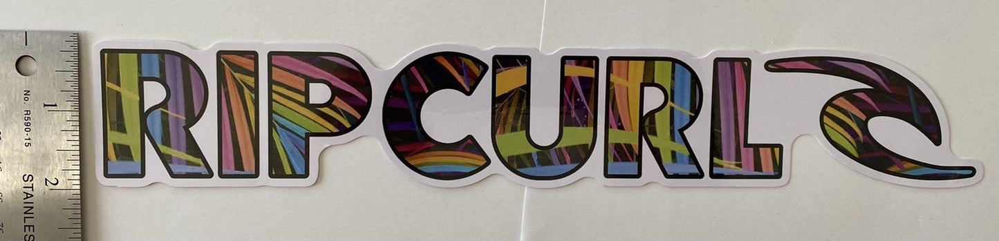 RIP CURL Sticker Set 12” BOGO Billabong Lost TEAM RIP CURL Santa Cruz Salty Crew