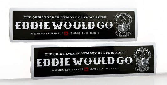 Eddie Would Go STICKER Set Hawaii Surf Sticker 2010 EDDIE GO DECAL Volcom Rvca