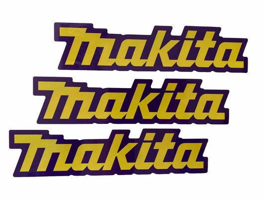 MAKITA STICKER SET Makita Tools Sticker XL Size  9” BOGO Dewalt HART Ryobi Bosch