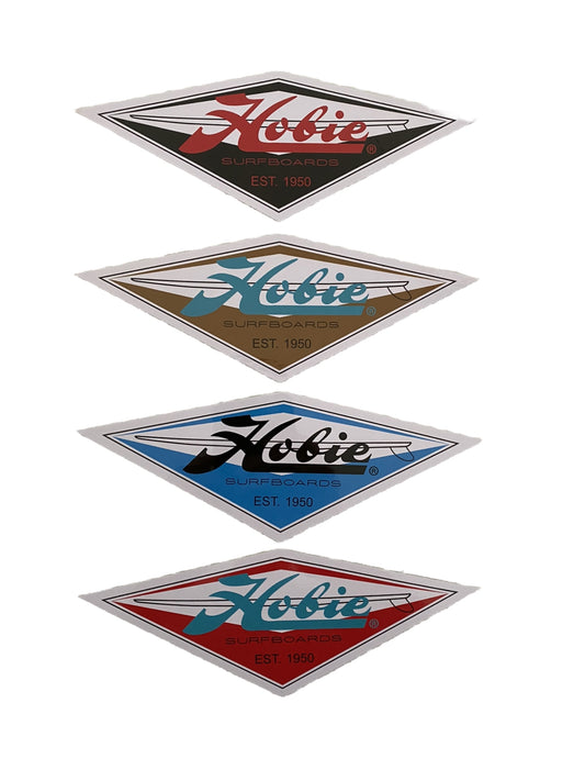 HOBIE Surfboards Sticker Set Bing SURF STICKER Longboard Surf Sticker Vans VTG