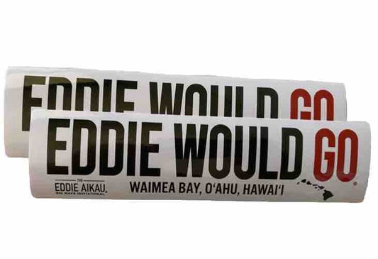 Eddie Would Go STICKER Set Hawaii Surf Sticker 2024 EDDIE GO DECAL Volcom Rvca