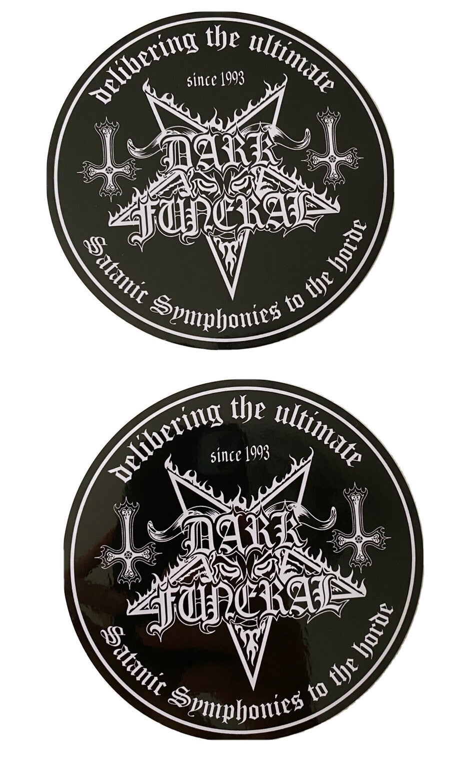 BLACK METAL STICKER BEHEMOTH SLAYER MAYHEM GORGORTH WATAIN Motörhead 666