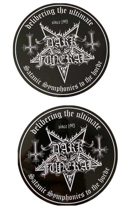 BLACK METAL STICKER BEHEMOTH SLAYER MAYHEM GORGORTH WATAIN Motörhead 666