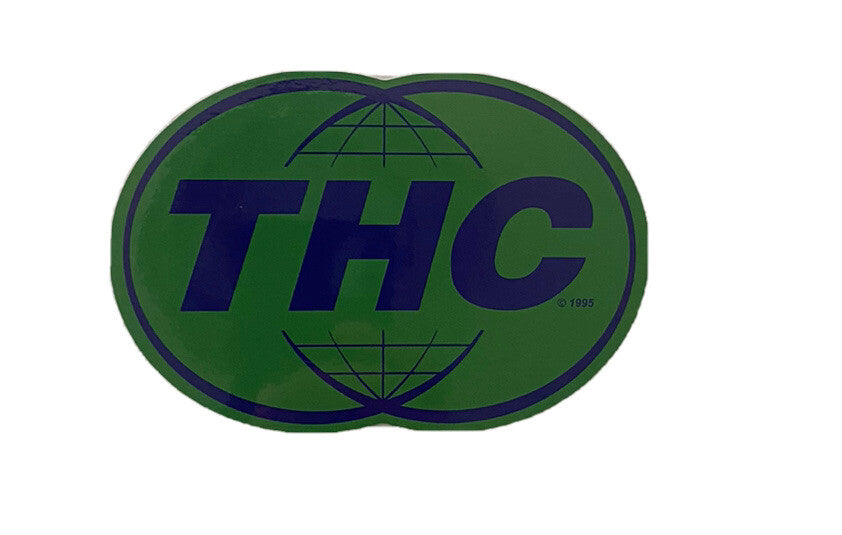 THC STICKER Original Cannabis Brand 1990’s THC Brand Weed Legal THC Sticker LOT