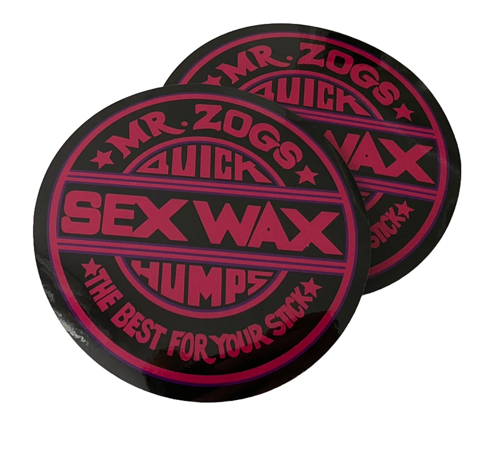 Sex Wax Stickers Volcom Surf Sticker RVCA BOGO SEC WAX STICKERS T&C Vintage Surf