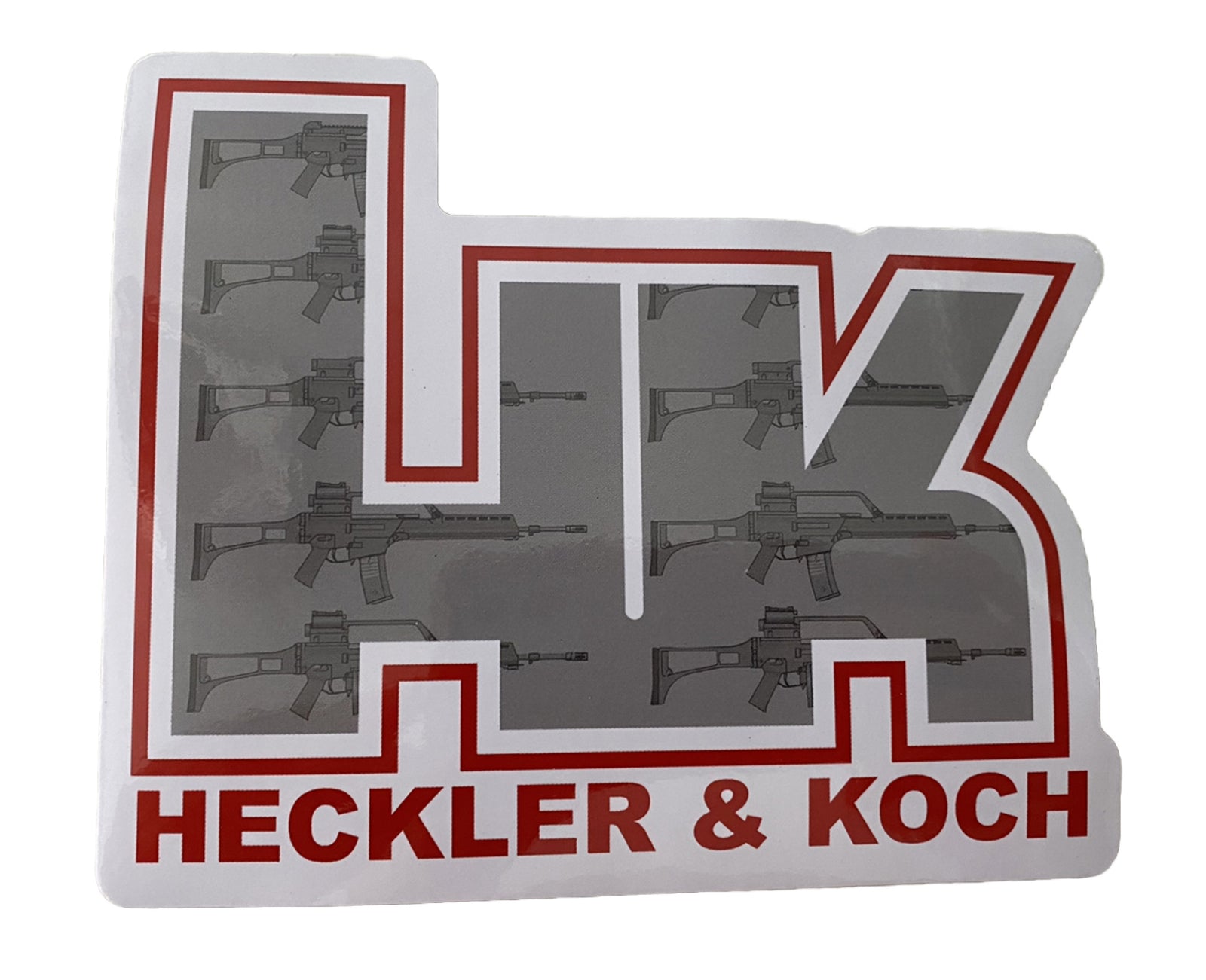 HK Stickers HECKLER & KOCH Decals M&P Decal Sig Sauer Glock Gun Colt KELTEC