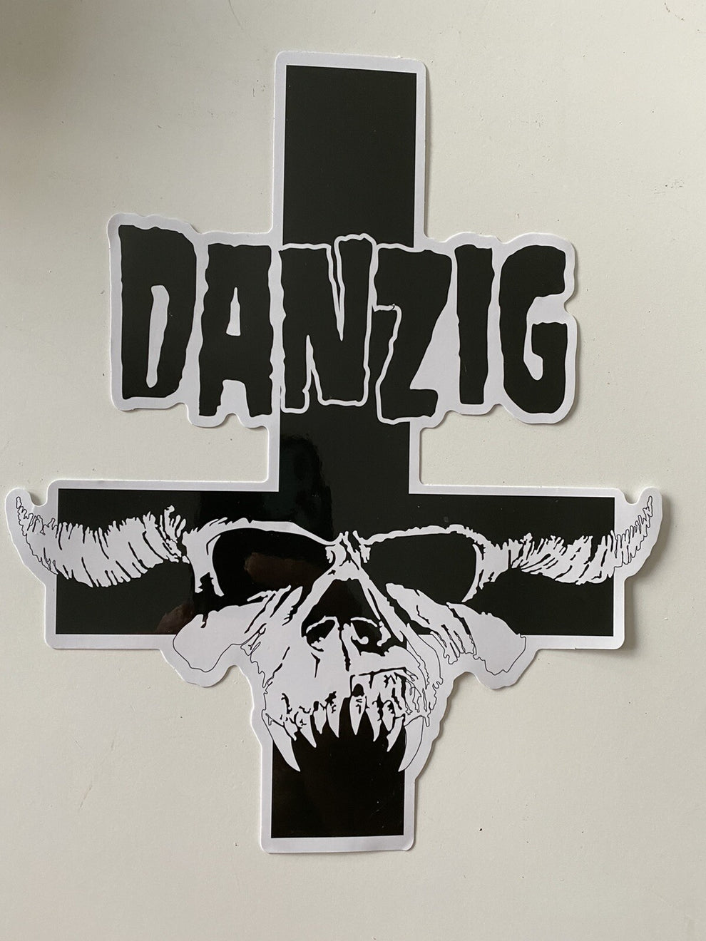 DANZIG Sticker XL SLAYER Judas Priest Misfits King Diamond Metallica S ...