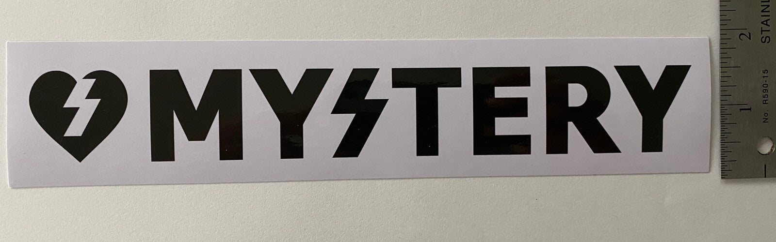 MYSTERY Skateboards Sticker Set Mystery Sticker Vintage Skateboard Sticker Bones