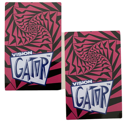 SKATEBOARD STICKER GATOR STICKER WORLD Skateboards VISION SK8 PLAN B GIRL BOGO