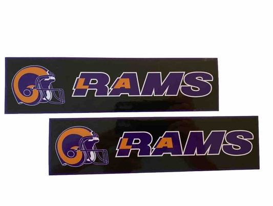 RAMS FOOTBALL STICKER Vintage RAMS Sticker NFL FOOTBALL STICKERS NFL  LA VINTAGE
